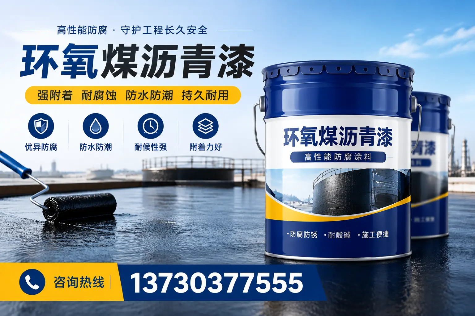 如何判断环氧煤沥青漆的质量?威海消费者指南